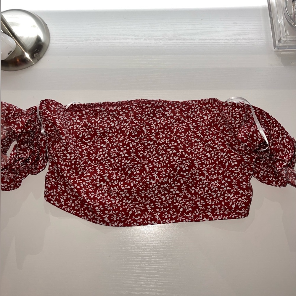 shein off the shoulder top